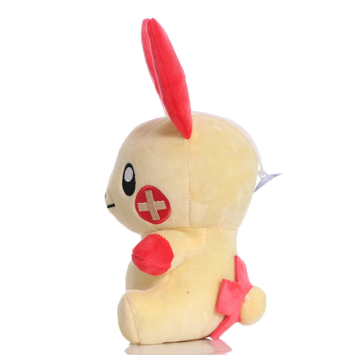 Red Blue Pokemon Plush Toy Plusle Minun Stuffed Doll Cute Cartoon Gifts