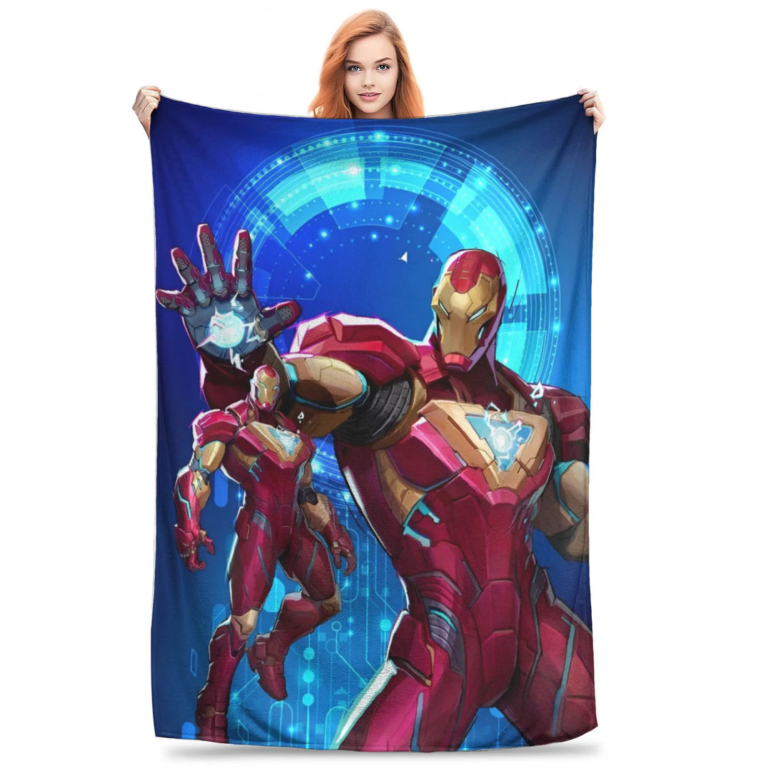 Luna Snow for Rivals Blanket Hero Shooter Video Game Fleece Funny Warm Throw Blanket for Coverlet All Season