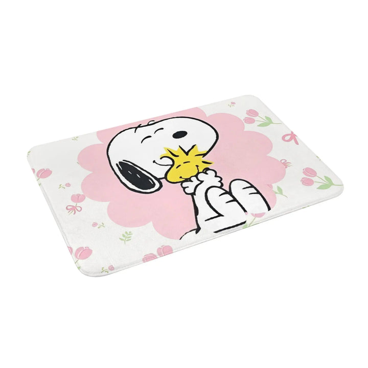 Happy Easter Eggs Snoopy Memory Foam Bathroom Rugs Ultra Soft Non-Slip  Carpet Bath Mat Water Absorbent for Kitchen Shower
