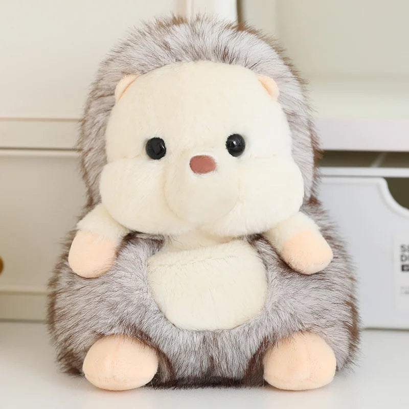 Kawaii Soft Animal Series Plush Doll Elephant Turtle Hedgehog Duck Pig Bear Panda Plush Baby Sleep Appease Doll Kids Gift