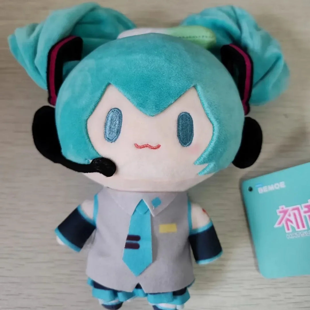 15cm Hatsune Miku Fufu Plush Doll Kawaii Q Version Figure Plush Doll Anime Presents Girlfriend Stuffed Toy Collection Gift