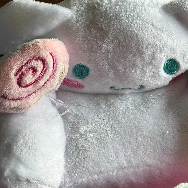 Kawaii Kuromi Hello Kitty Mickey Plush Mini Sofa Cartoon Cute Plush Toy Soft Stuffed Doll Sofa Decorative Home Item For Fans