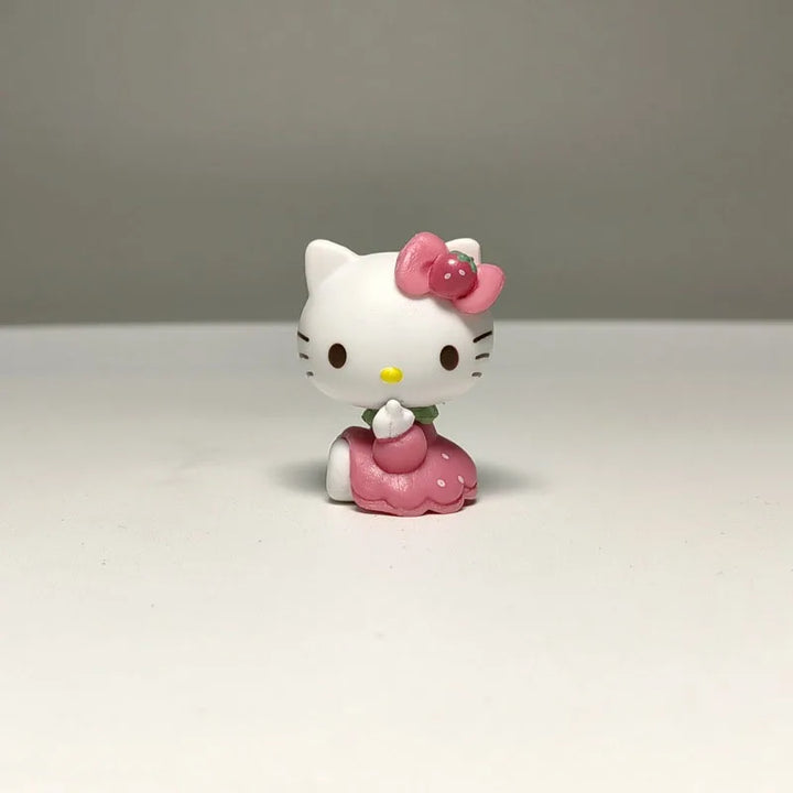 Sanrio Kawaii Marroncream Hello Kitty Doll Ornament Little Twin Stars Cinnamoroll Diy Decoration Girl Holiday Gift Peripheral