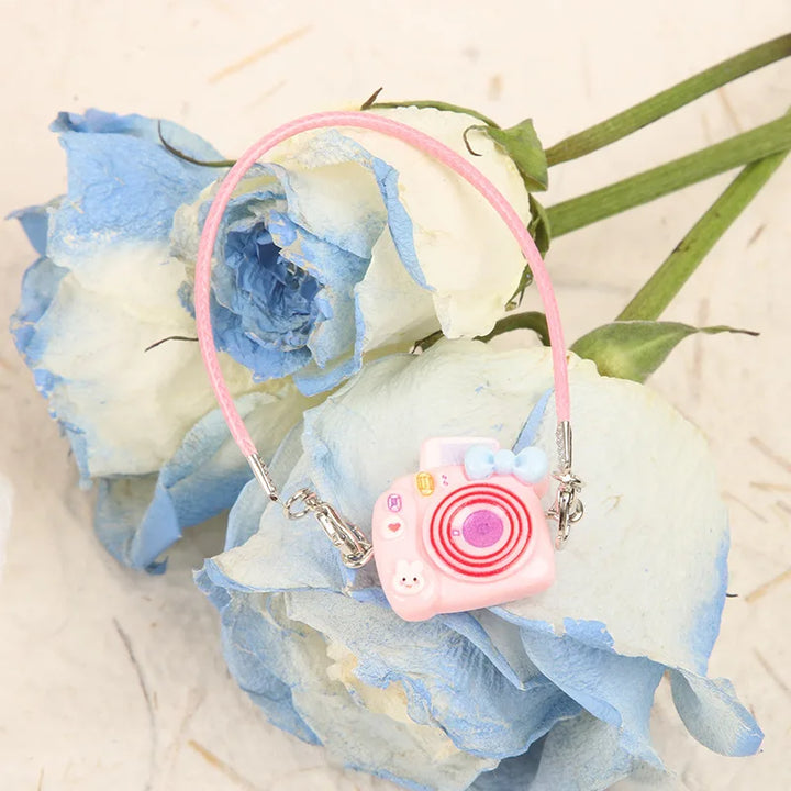 Labubu 1-3 Gen 17cm Plush Doll Outfits | Cute Pink T-Shirt + Pants Set with Hat | Soft Toy Clothes for Labubu Accessories