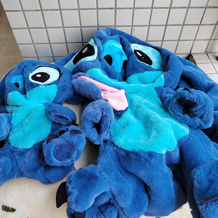 Disney Lilo and Stitch Huge Holster Plush Toys Big Anime Kawaii Semi-finished Leather Holster Stich Doll Pillow Gift for Kids