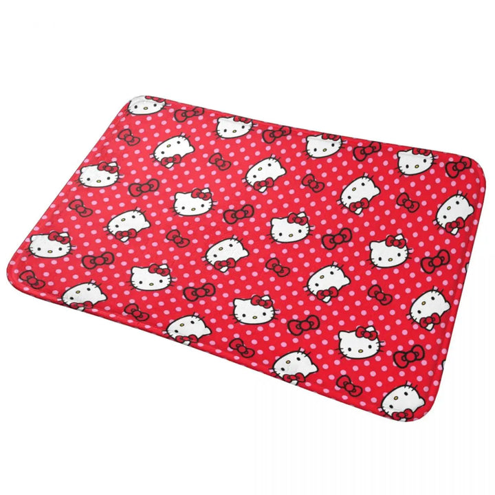 Hello Kitty Spiderman Boyfriend Girlfriend Memory Foam Bath Mat Rug Bathroom Floor Rugs Carpet For Bath Entrance Door Doormat