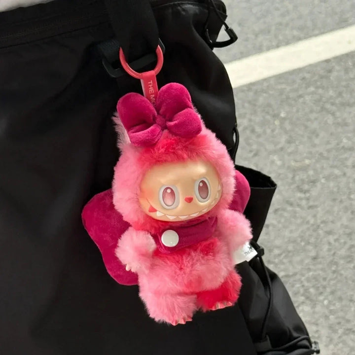 15/17cm Labubu I II III Doll Replacement Clothes Bow Hairband Fashion Suit for Ropa all 17cm Plush Doll Labubu Accessories