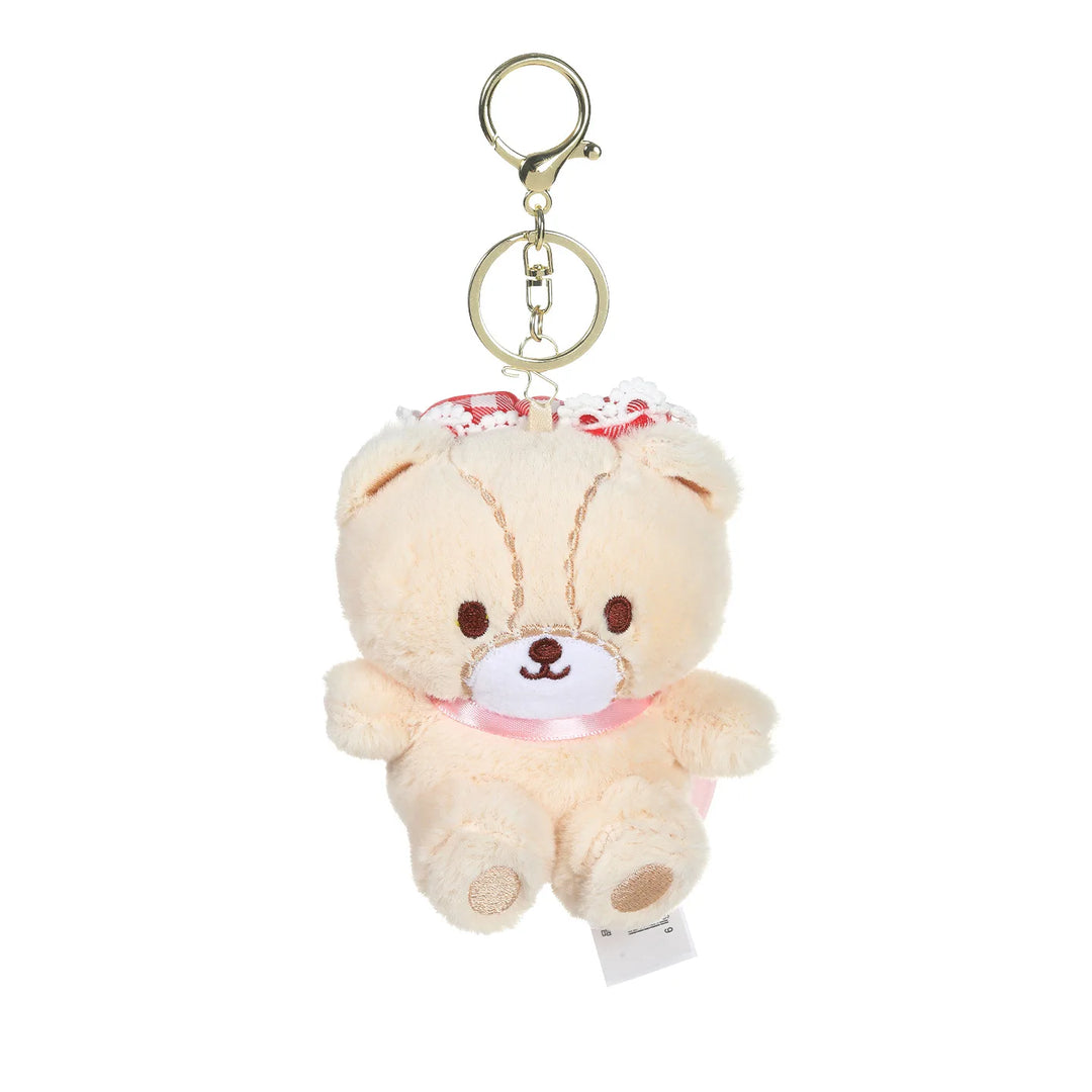 Kawaii Sanrio Hello Kitty Tiny Chum Plush Toys Keychain Cartoon Backpack Pendant Doll Decoration Girls Birthday Creative Gift