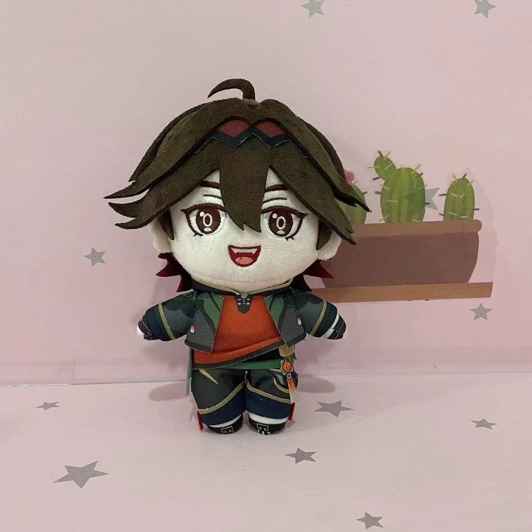 Genshin Impact Plush Dolls Wriothesley Furina Lyney Kaveh Neuvillette Kinich Citlali Kazuha Albedo Tighnari Anime Stuffed Toys