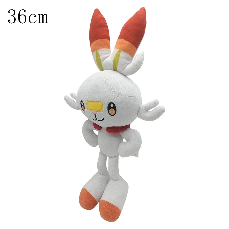 Pokemon Plush Toy Riolu Sprigatito Lugia Litten Cyndaquil Mewtwo Pikachu Peluche Gengar Blastoise Sandshrew Quilava Phanpy Doll