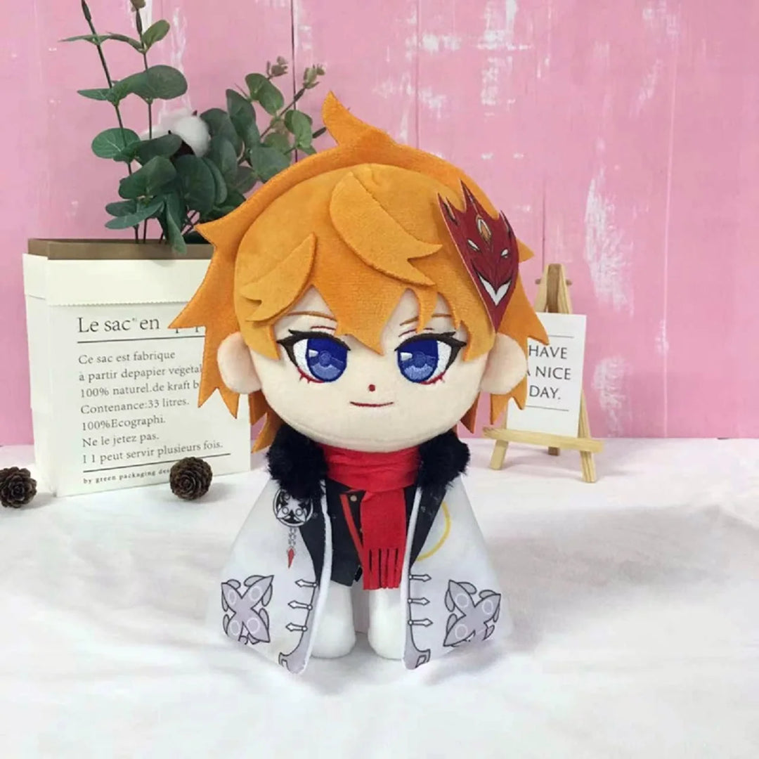 Genshin Impact Plush Dolls Wriothesley Furina Lyney Kaveh Neuvillette Kinich Citlali Kazuha Albedo Tighnari Anime Stuffed Toys