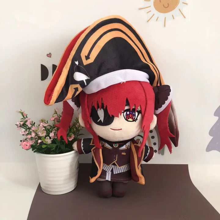 Hot Sales Hololive Plush Toy Cute Gawr Gura Inugami Korone Houshou Marine Suisei Cap Oozora Subaru Children Birthday Gifts