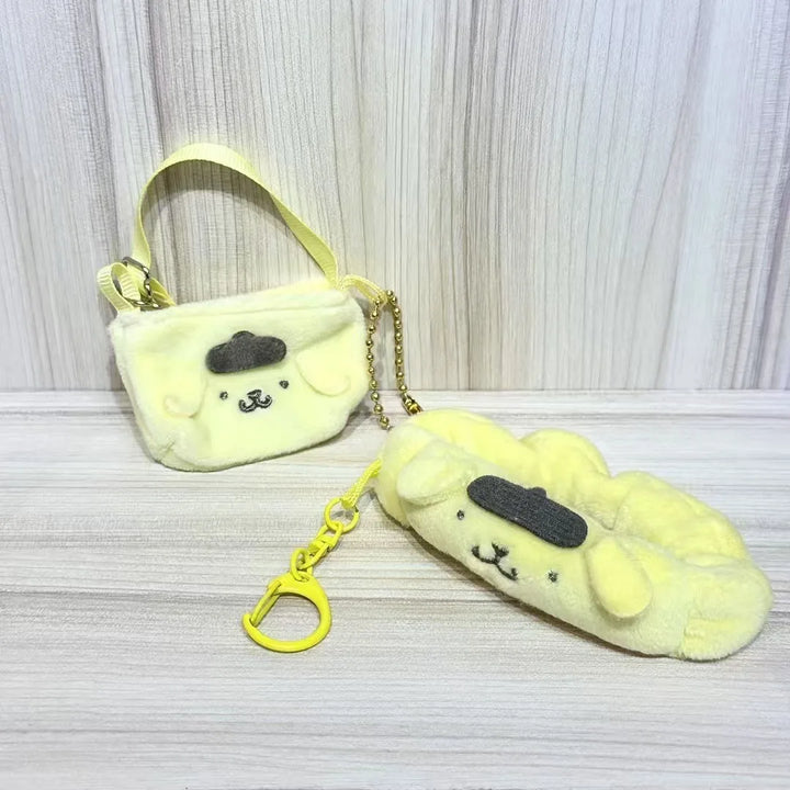 For Labubu doll clothes Sanrio Cotton Doll DIY Accessories My Melody Kuromi  Mini Shoulder Bag Dressing Doll Accessories Gifts