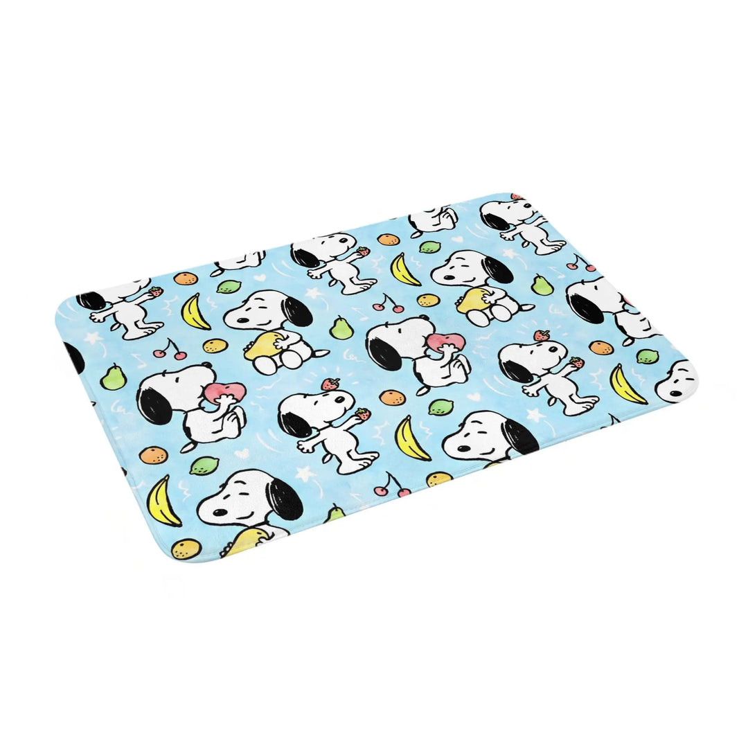 Happy Easter Eggs Snoopy Memory Foam Bathroom Rugs Ultra Soft Non-Slip  Carpet Bath Mat Water Absorbent for Kitchen Shower