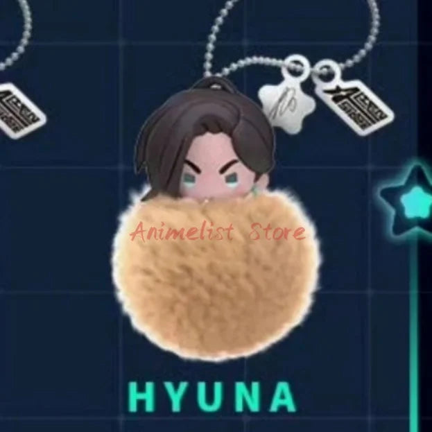 Alien Stage Mini Plush Pendant Luka Till Sua Ivan Mizi Hyuna Maumet Cosplay Keychain Hangings Mascot Cartoon Birthday Gift