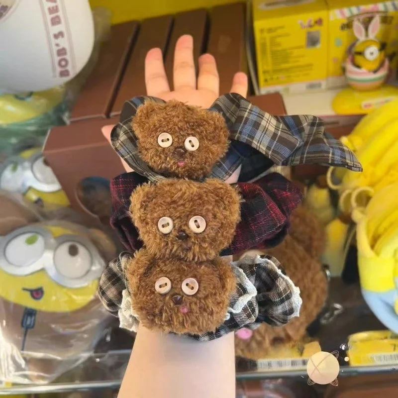 Cute Cartoon Tim Hair Circle Girl Headdress Children Cartoon Cartoon Hair Accessories Plush Doll Decorations Girls Holiday Gift