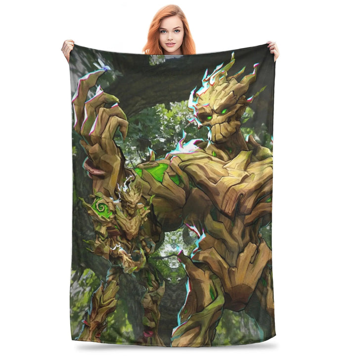 Luna Snow for Rivals Blanket Hero Shooter Video Game Fleece Funny Warm Throw Blanket for Coverlet All Season