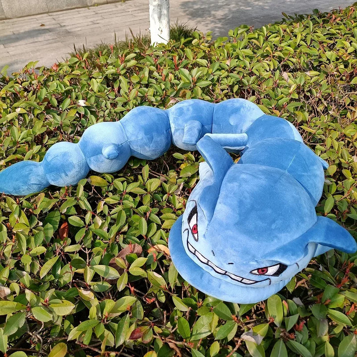 120cm Pokemon Plush Toys Steelix Animal Plushie Cartoon Soft Bendable Onix Stuffed Doll Kawaii Pokémon Children's Birthday Gifts