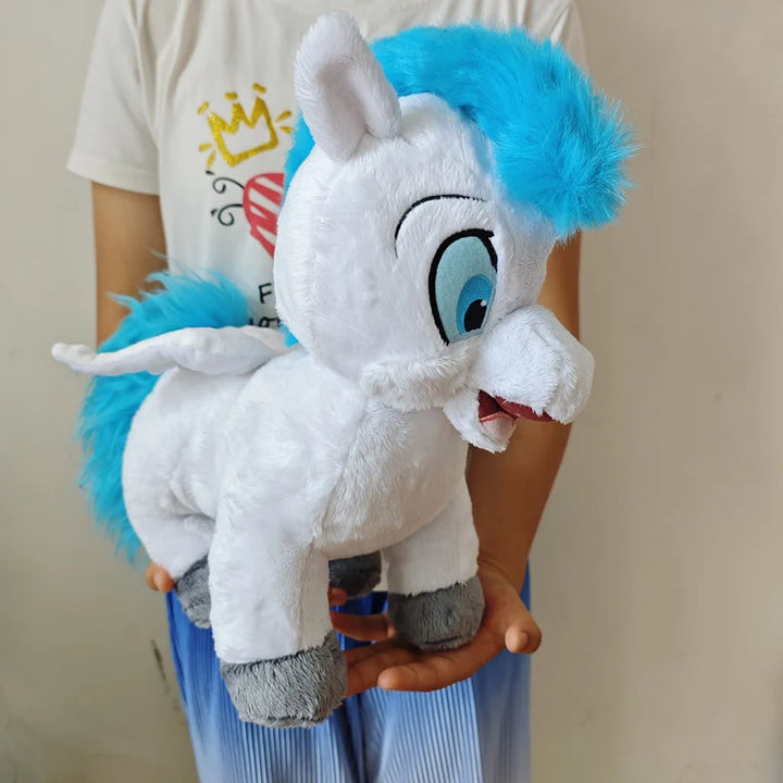 Original 35cm Hercules Lightning Pegasus Plush Doll Horse Super soft plush toys for kids Birthday gift