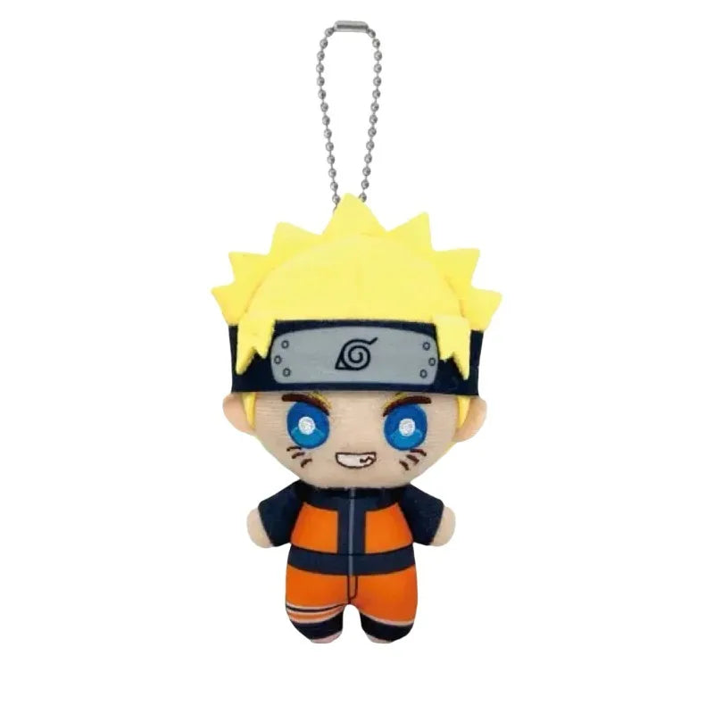 Naruto Uzumaki Hatake Kakashi Gaara Uchiha Itachi Mini Plush Pendant Role Playing Keychain Backpack Decoration Stuffed Toy Doll