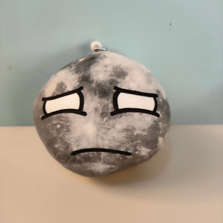 10cm Polandball Plush Doll Keychain Bag Pendant Decor Short Earth Sun Moon Venus Jupiter Mercury Mercury Mars Saturn Toy Gift