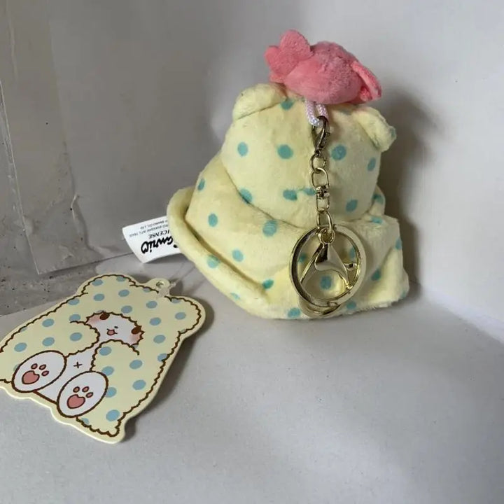 Kawaii Sanrio Anime Cartoon Marumofubiyori Plush Toys Backpack Pendant Keychain Accessory Doll Gifts Children's and Girls' Toys