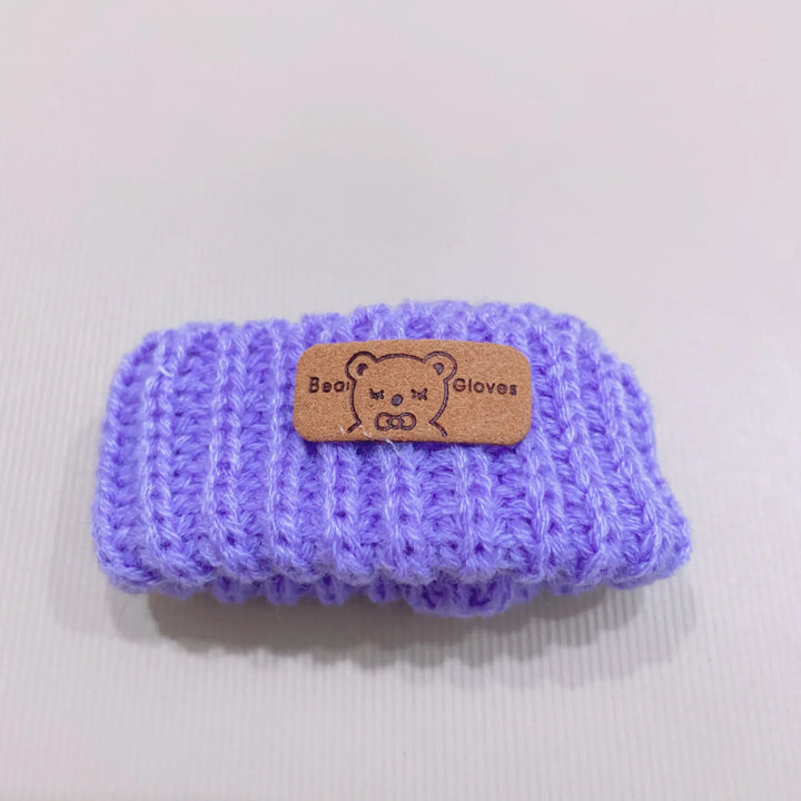Clothes For Labubu Dolls 15/17cm For Labubu Sitting Party 1st 2nd 3rd Gen Knitted Hat & Pouch Accessories Apparel