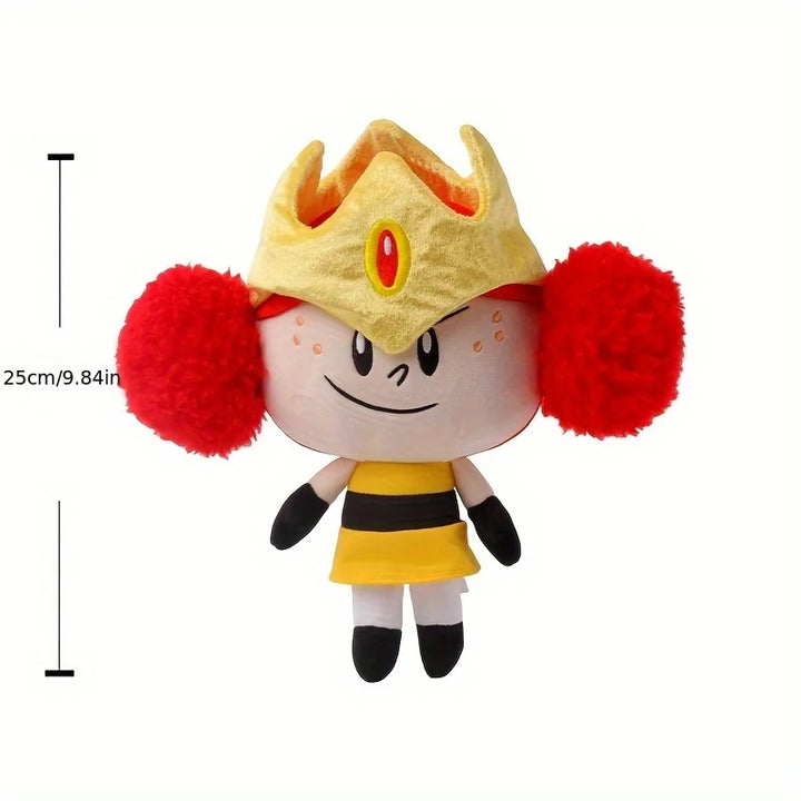 Collectible 25cm Plush Toys of The Powerpuff Girls Movie Villain Characters - Princess Morbucks and Mojo Jojo