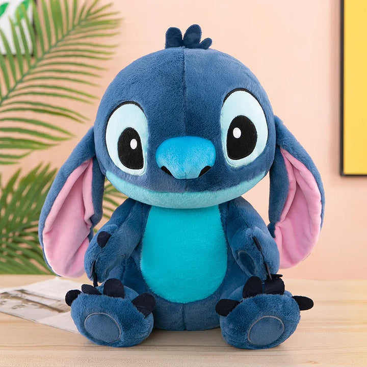 30/60cm Lilo and Stitch Disney Plush Toys Standing Posture Kawaii Pixar Anime Plushie Stich Dolls Soft Stuffed Gift for Children
