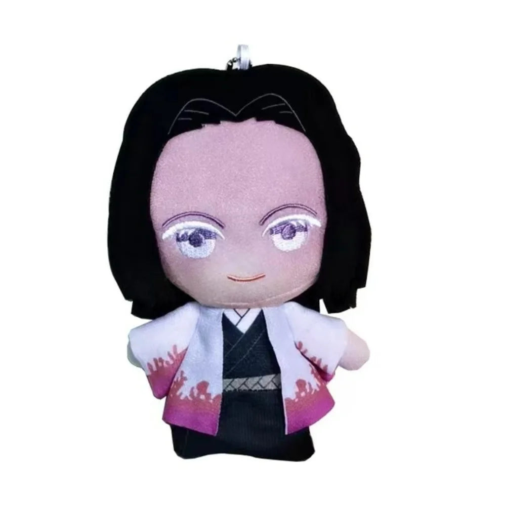Demon Slayer Plush Doll Tomioka Giyu Kamado Tanjirou Nezuko Agatsuma Zenitsu Anime Plushie Keychain Cosplay Kids Gift