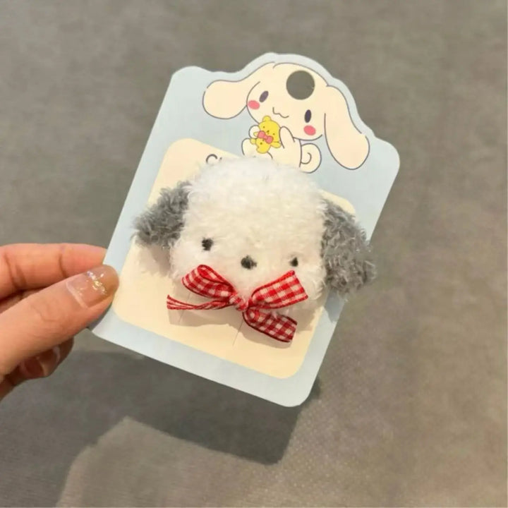Kawaii Sanrio Hangyodon My Sweet Piano Hairpin Accessories Cartoon Pachacco Hair Rope Headdress Girls Christmas Birthday Gift