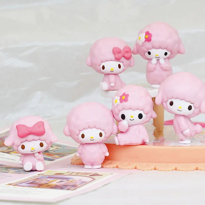 Sanrio My Sweet Piano Kawaii Mini Doll Model Decoration Diy Ornaments Accessories Handmade Materials Children's Festival Gifts