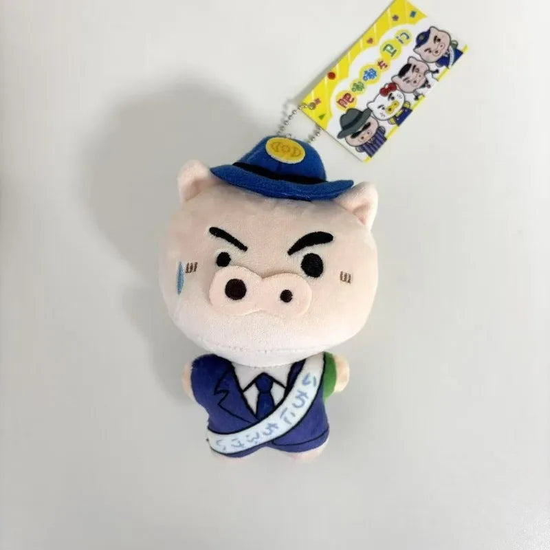Cute Creative Buriwa Zaemon Plush Toys Keychain Plush Doll Pendant Back Packaging Accessories for Boys and Girls Christmas Gifts