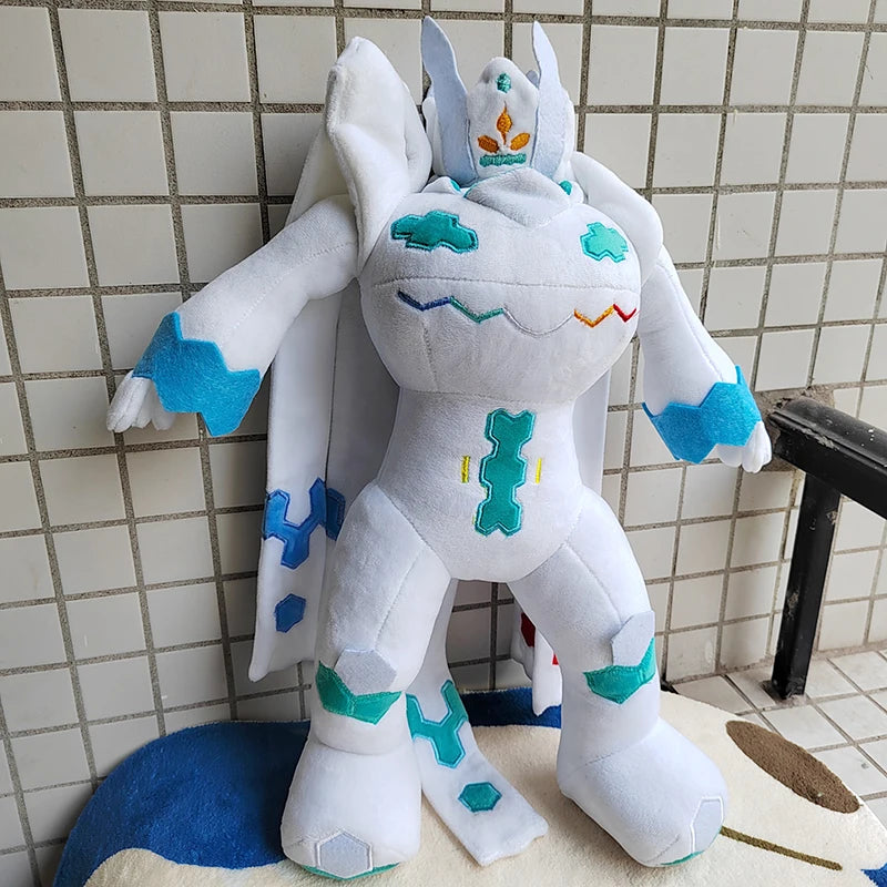 45cm Zygarde Large Pokemon Plush Toys Anime Doll Cute Pokémon Ornament Kawaii Plushie Pillow Birthday Gift for Children Kids