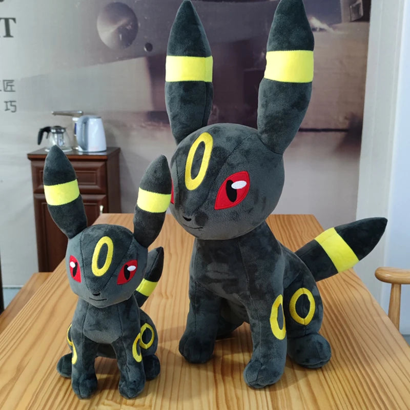 38/60cm Eevee Pokemon Large Plush Toys Plushie Pokémon Umbreon Stuffed Dolls Cute Soft Pillow Birthday Gift for Children Kids