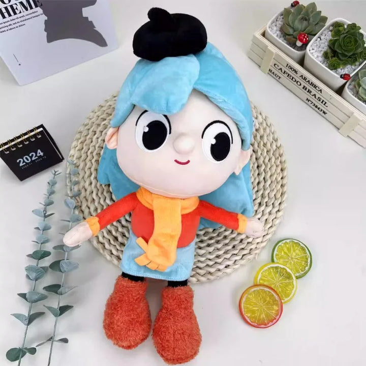 Cute Cartoon ‌Hilda‌ Plush Doll Children’s Soft Plush Toys Sofa Pillow Bedroom Decorations for Boys and Girls Christmas Gifts