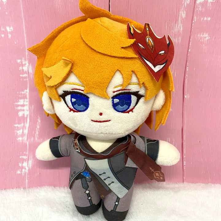 Genshin Impact Plush Dolls Wriothesley Furina Lyney Kaveh Neuvillette Kinich Citlali Kazuha Albedo Tighnari Anime Stuffed Toys