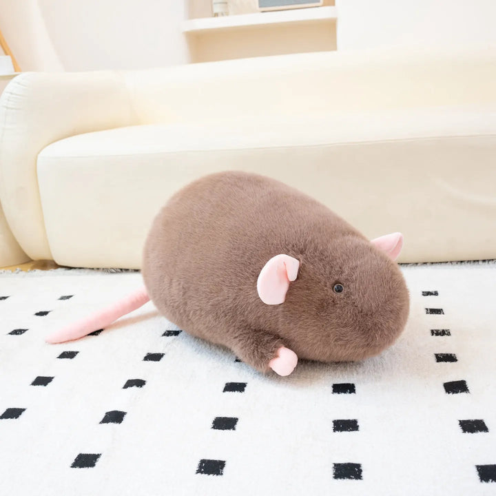 Cute Mouse Plush Toy 18/35cm Rat Plush Doll Grey Brown Soft Stuffed Animal Toy Kid Birthday Gift Xmas Gift