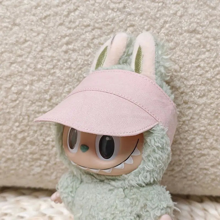 Labubu Doll Hat 15/17cm Plush Doll'S Accessories Sitting Party Labubu I II Idol Dolls Hat