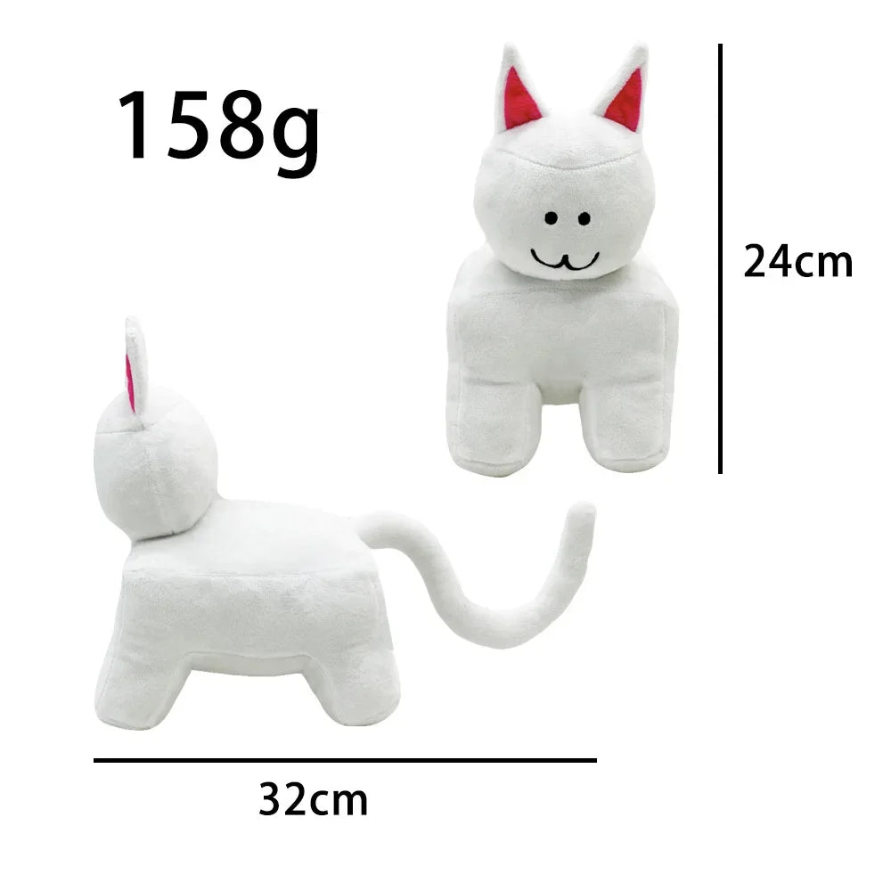 In Stock Cute Cat Plush Toys Simulation Stuffed Animals Game Peripheral Dolls Birthday Holiday Gift Kids Collectible Toy