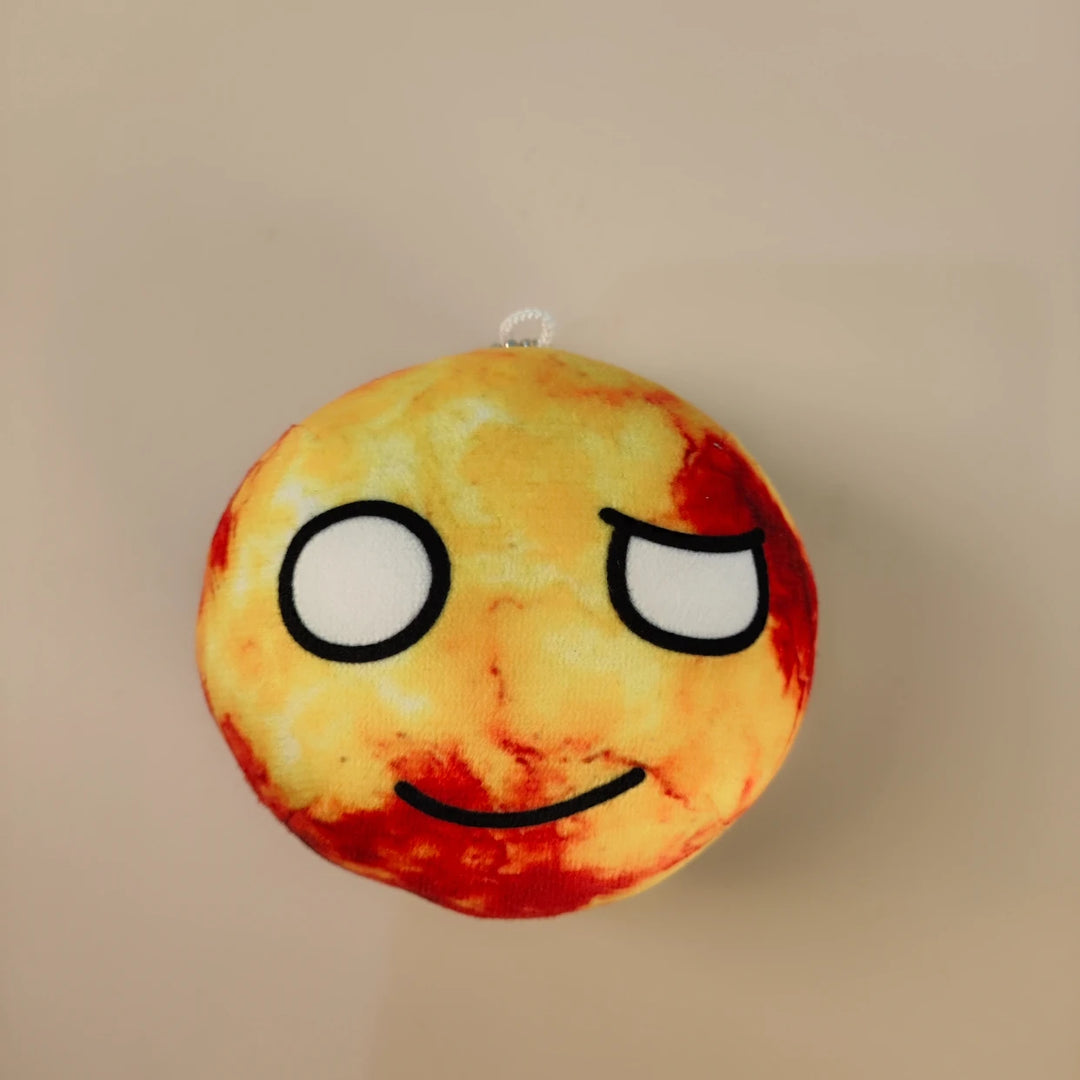 10cm Planet Plush Toy Collection Earth Moon Sun Mars Venus Jupiter Saturn Uranus Neptunr Dolls Cognitive Stuffed Toy Polandball