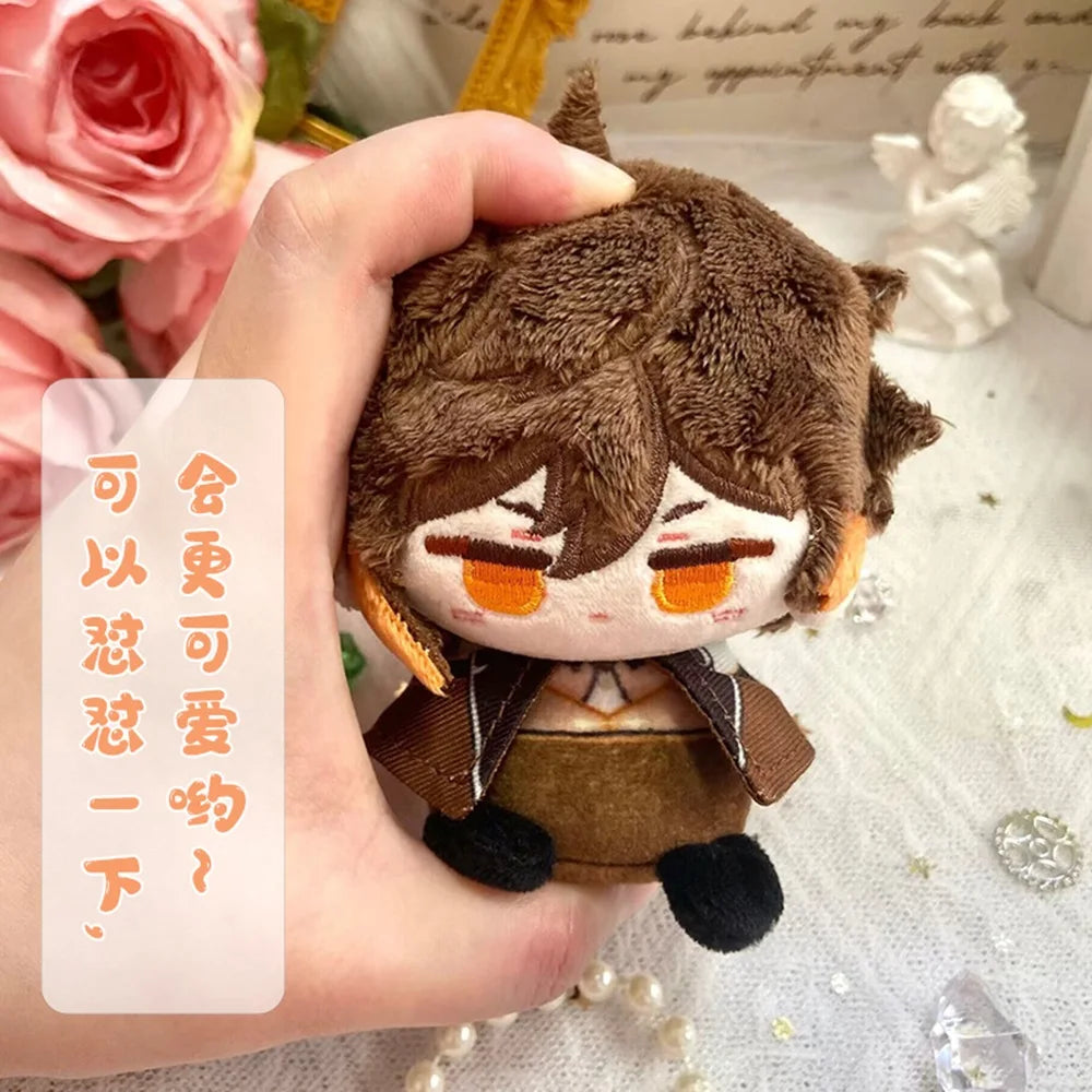 Genshin Impact Plush Furina Wriothesley Neuvillette Clorinde Navia Anime Cosplay Stuffed Toy Pendant Keychain Kids Christma Gift