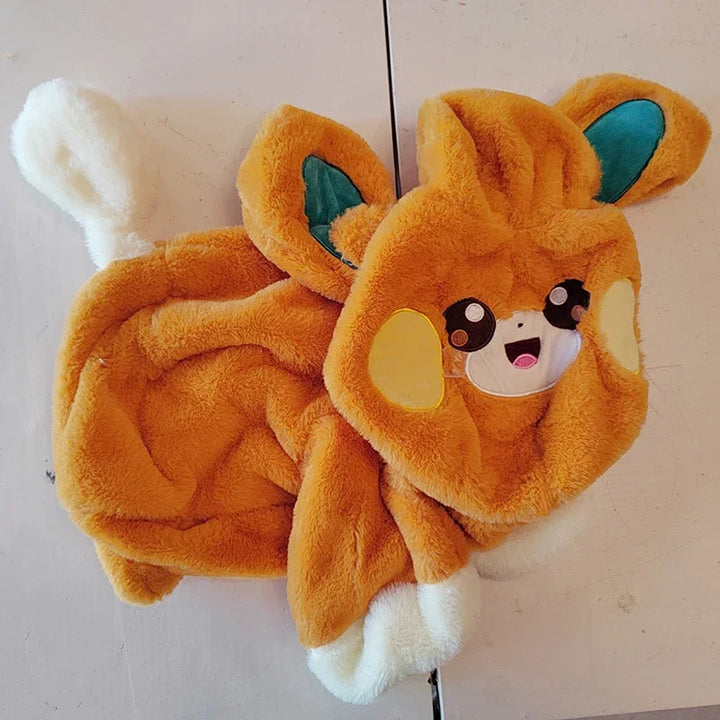 35/45/65cm Pokemon Pawmi Large Plush Toys Anime Doll Giant Pokémon Stuffed Plushie Semi-finished Leather Holster Gift for Kids