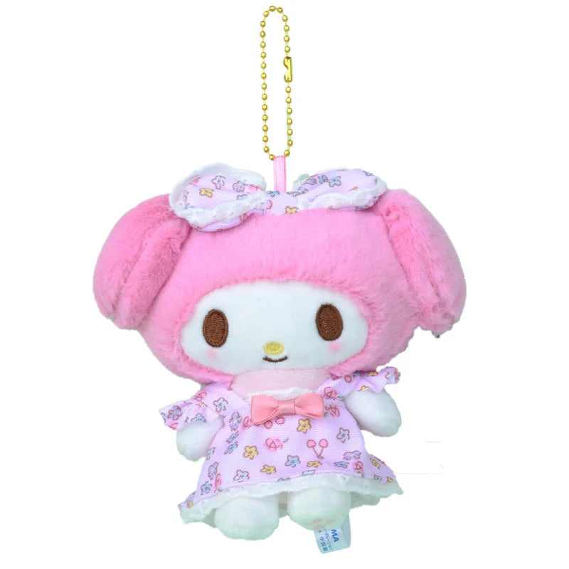 Kawaii Sanrio My Melody Cartoon Plush Toys Backpack Pendant Decoration Creative Soft Stuffed Doll Keychain Friends Holiday Gift