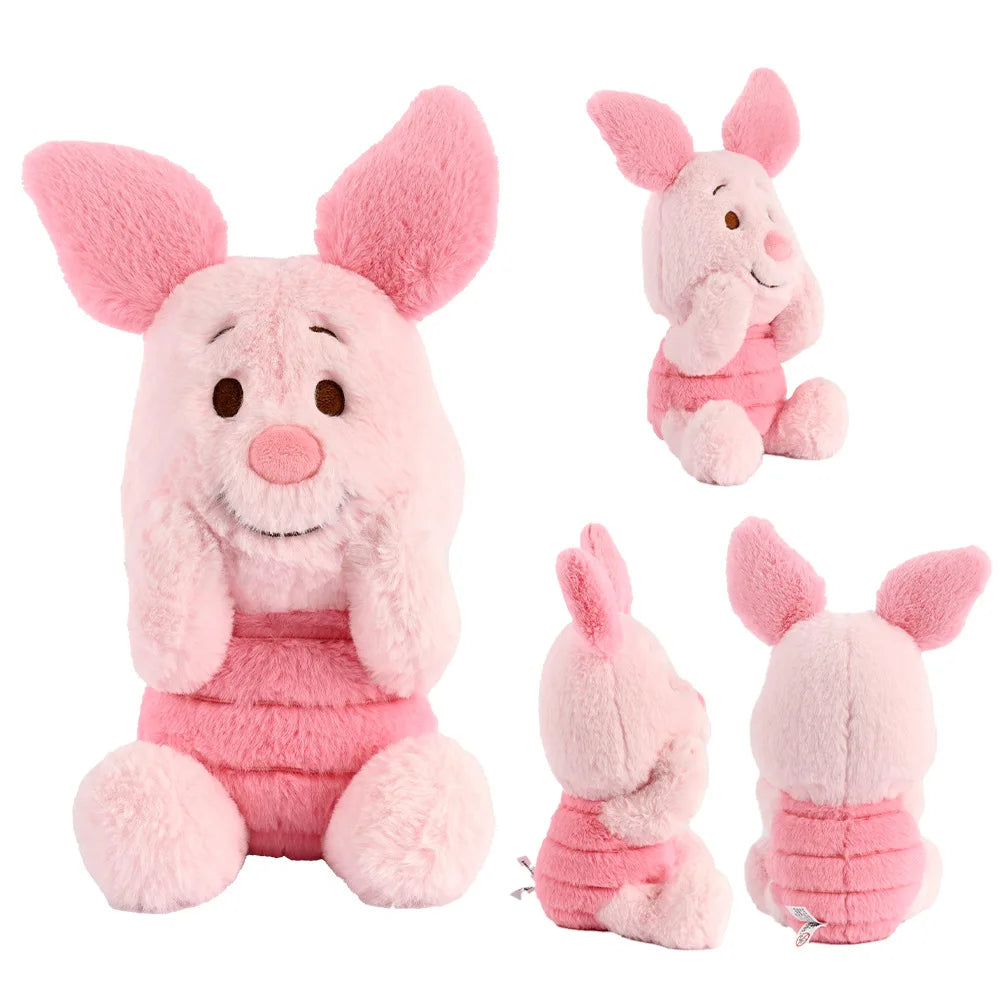 Kawaii Disney Pooh Bear Eeyore Cartoon Plush Toys Pigglet Kid's Accompany Soft Stuffed Doll Boys Girls Birthday Creative Gifts