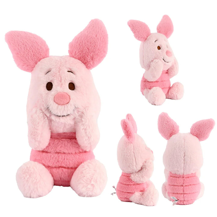Kawaii Disney Pooh Bear Eeyore Cartoon Plush Toys Pigglet Kid's Accompany Soft Stuffed Doll Boys Girls Birthday Creative Gifts