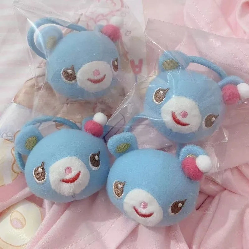 Cute Soft Mezzopiano Cartoon Hair Rope Versatile Student Cartoon Plush Hair Loop Girl Jk Hair Accessories Girl Christmas Gift