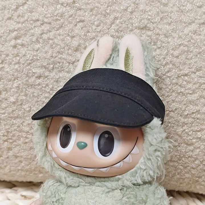 Labubu Doll Hat 15/17cm Plush Doll'S Accessories Sitting Party Labubu I II Idol Dolls Hat