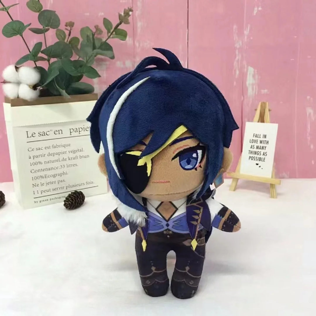 Genshin Impact Plush Dolls Wriothesley Furina Lyney Kaveh Neuvillette Kinich Citlali Kazuha Albedo Tighnari Anime Stuffed Toys