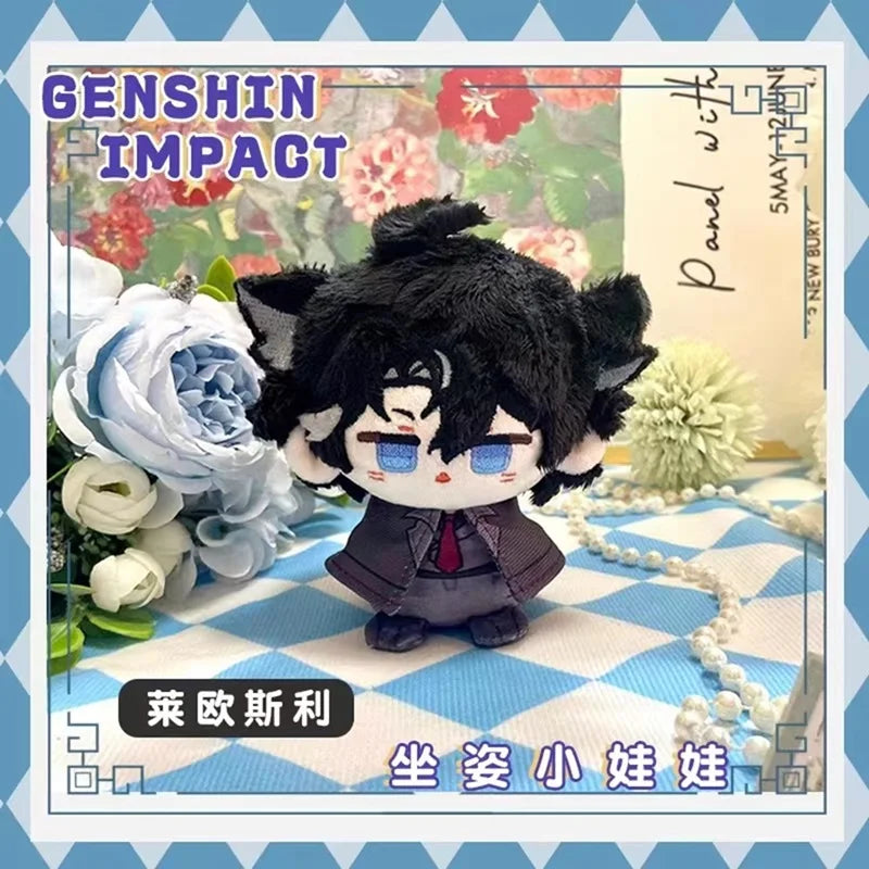 Genshin Impact Plush Toys Gaming Al Haitham Cyno Xiao Baizhu Cartoon Figure Pendant Anime Stuffed Doll Gift For Kids